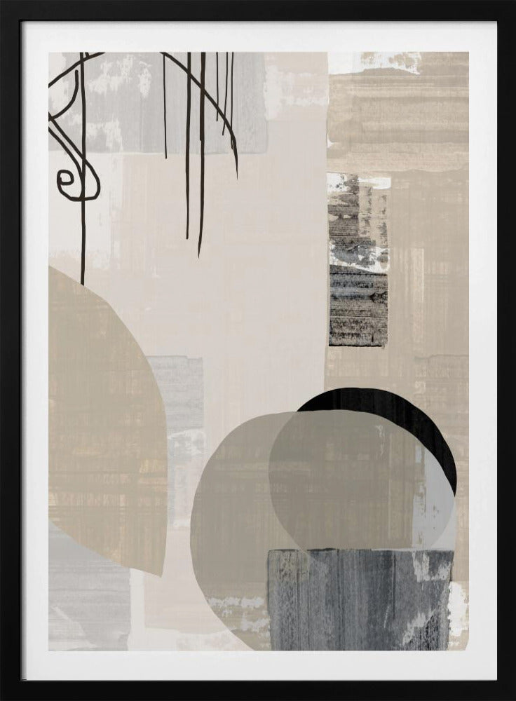 Monochrome Fluidity | Poster