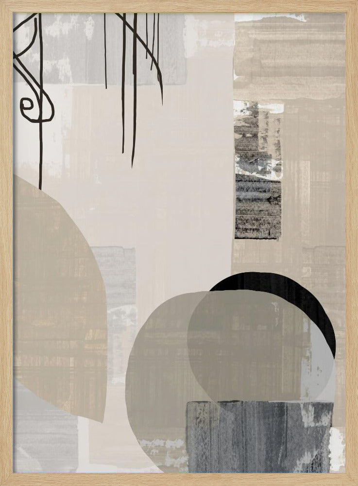 Monochrome Fluidity | Poster