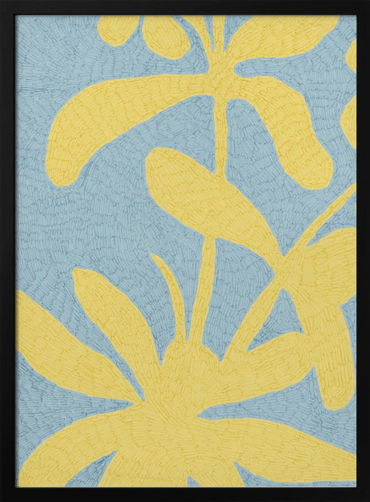 Golden Petals Bloom | Poster
