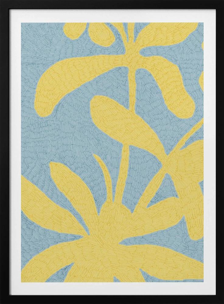 Golden Petals Bloom | Poster