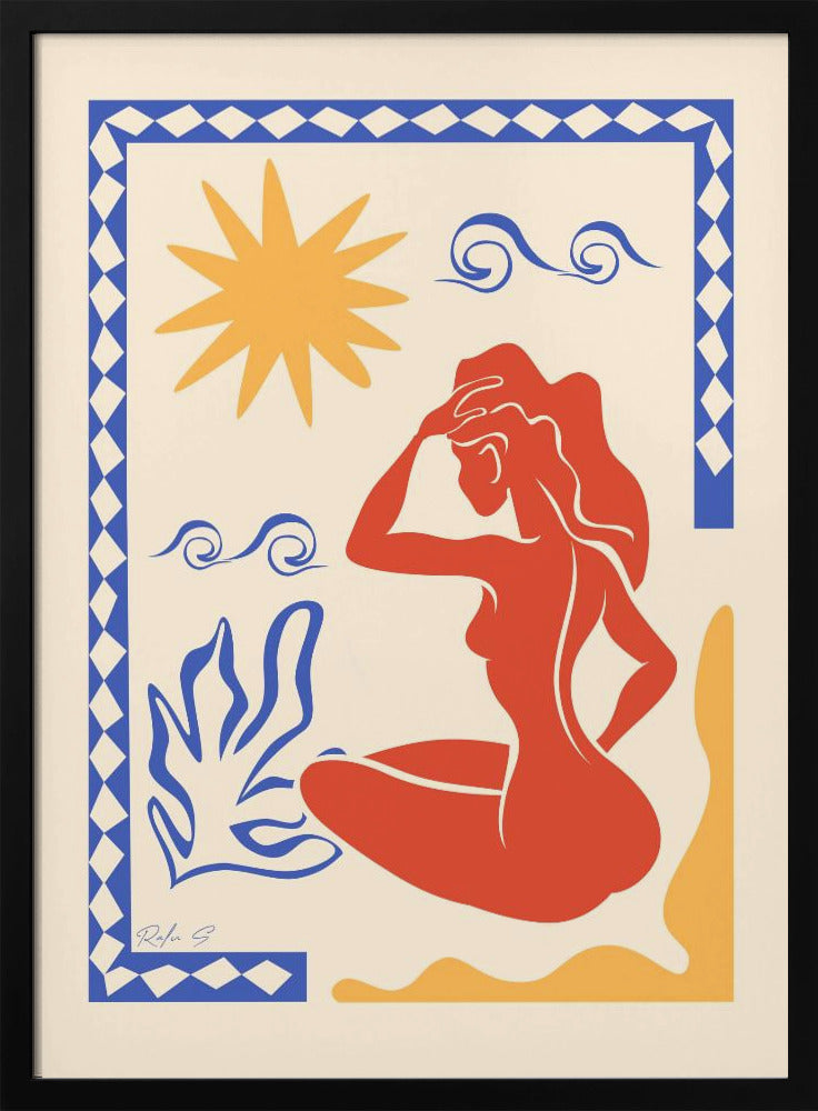 Sunbath (Trichromatic) | Poster