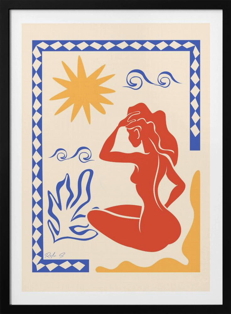Sunbath (Trichromatic) | Poster