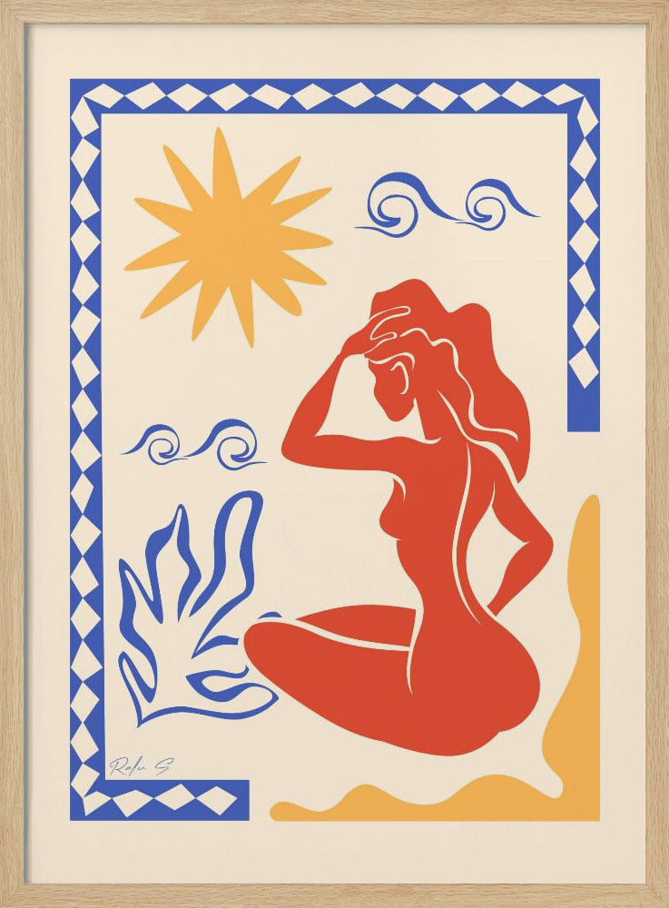 Sunbath (Trichromatic) | Poster