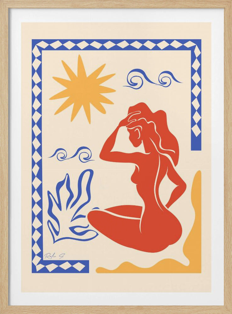 Sunbath (Trichromatic) | Poster