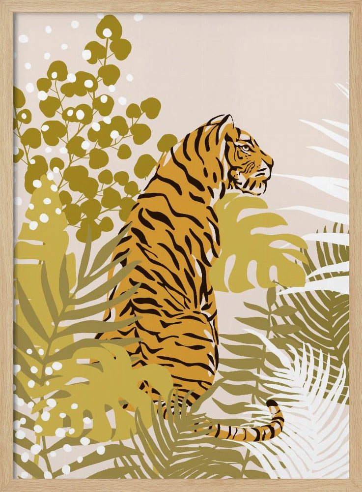 Tiger By Cats and Dotz 30 X 42 Inches | Poster