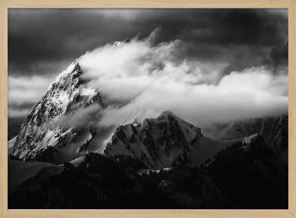 Rock and wind | Poster