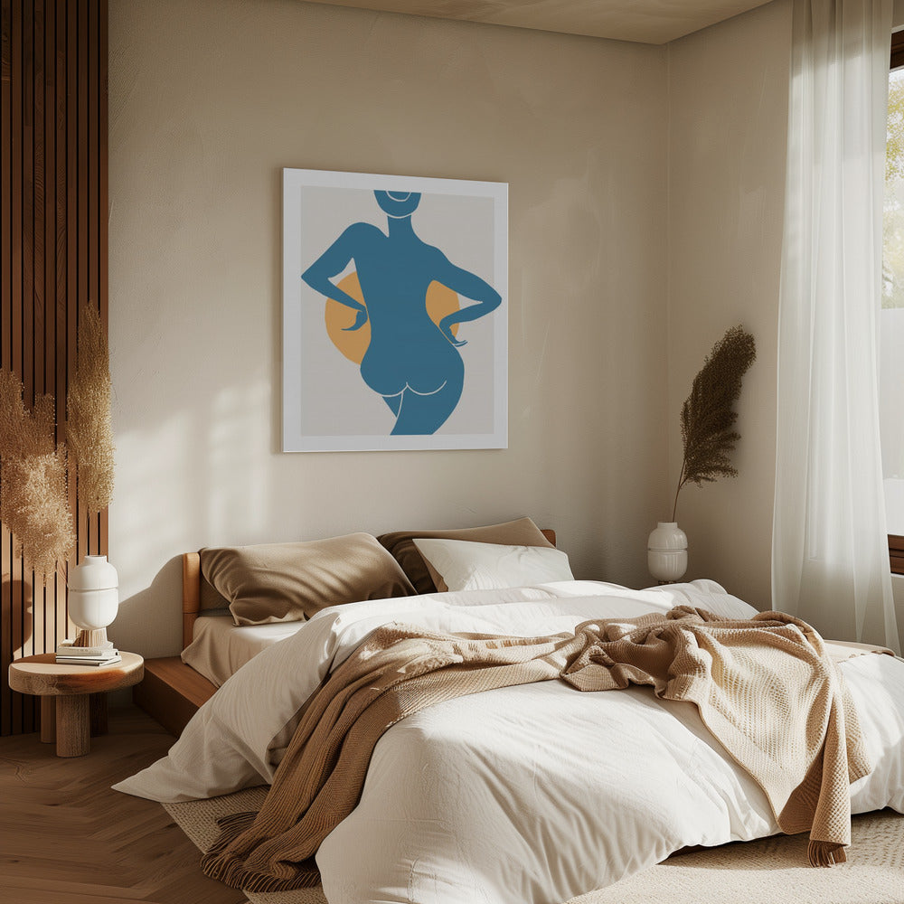Blue Woman | Canvas