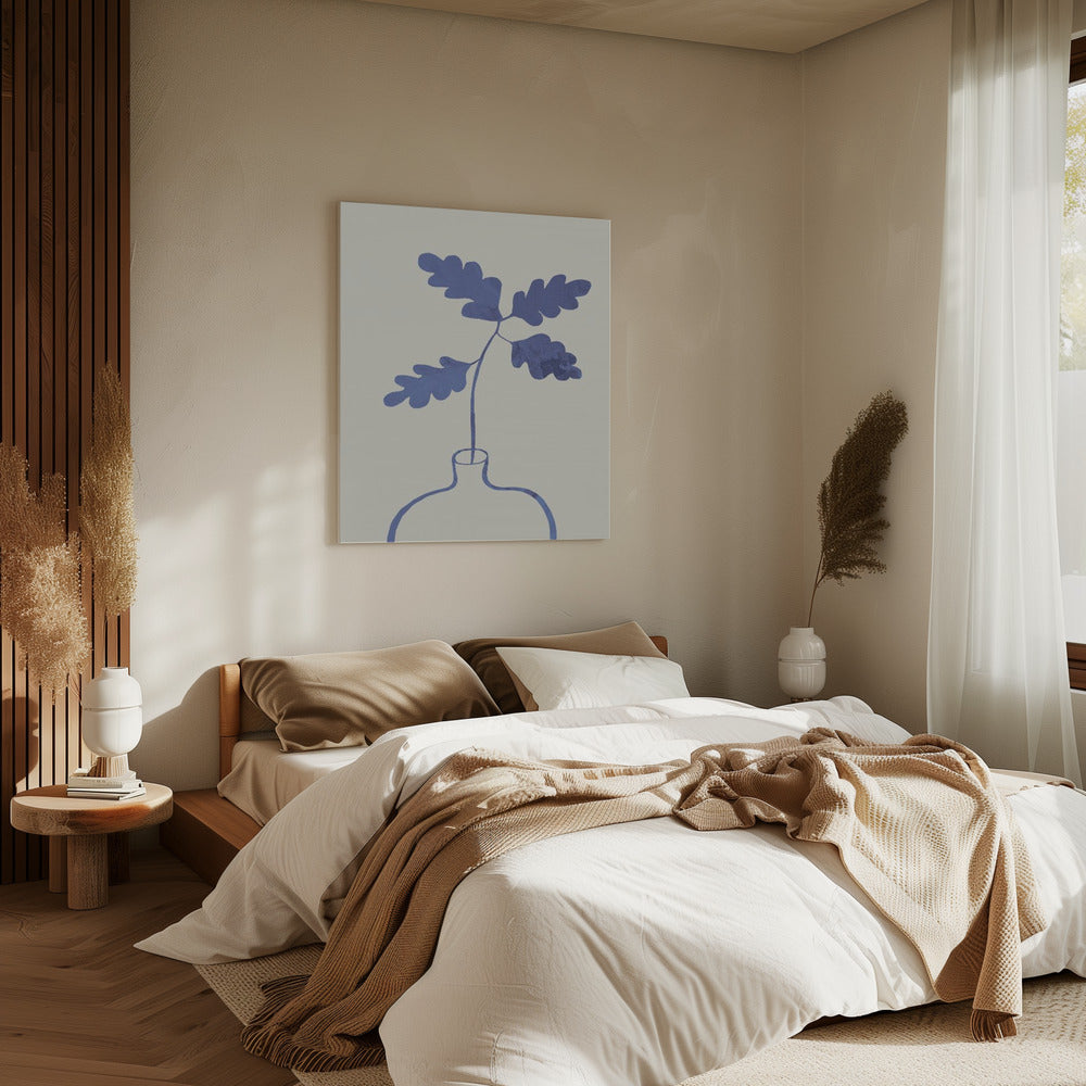 Blue Oak Plant | Canvas