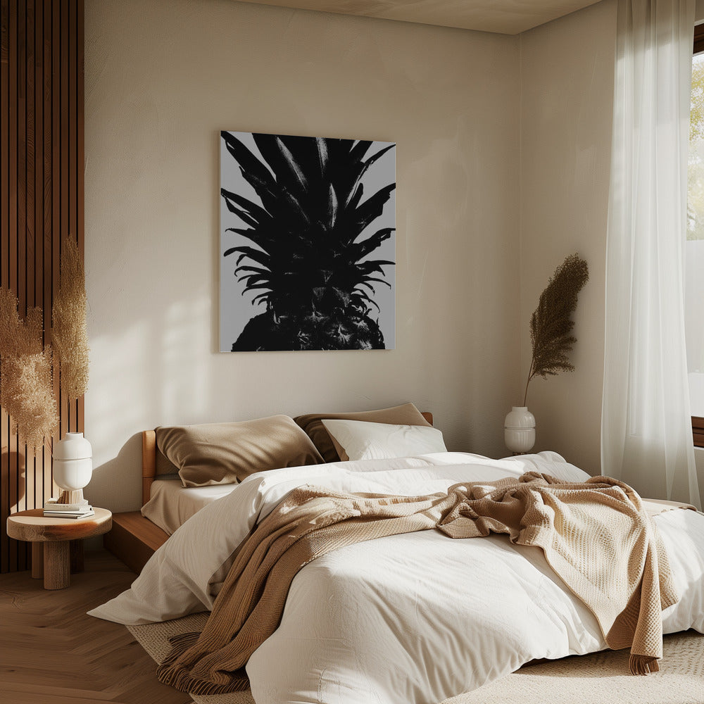 Pineapple bw | Canvas
