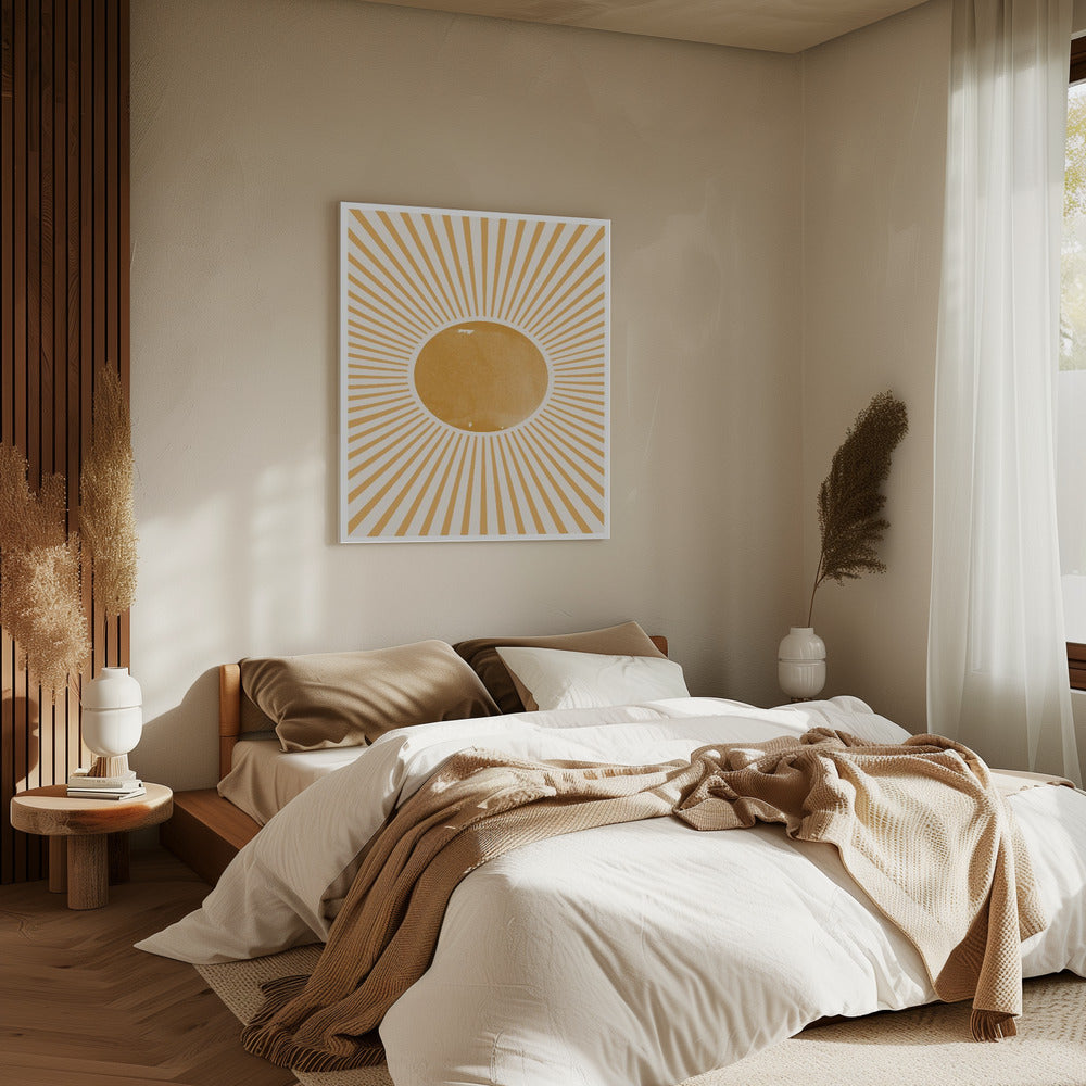 Radiant Dawn Burst | Canvas