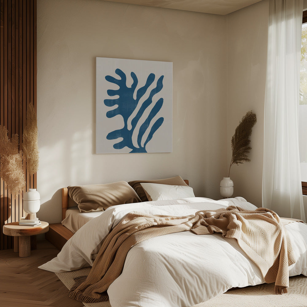 Blue Coral Dance | Canvas
