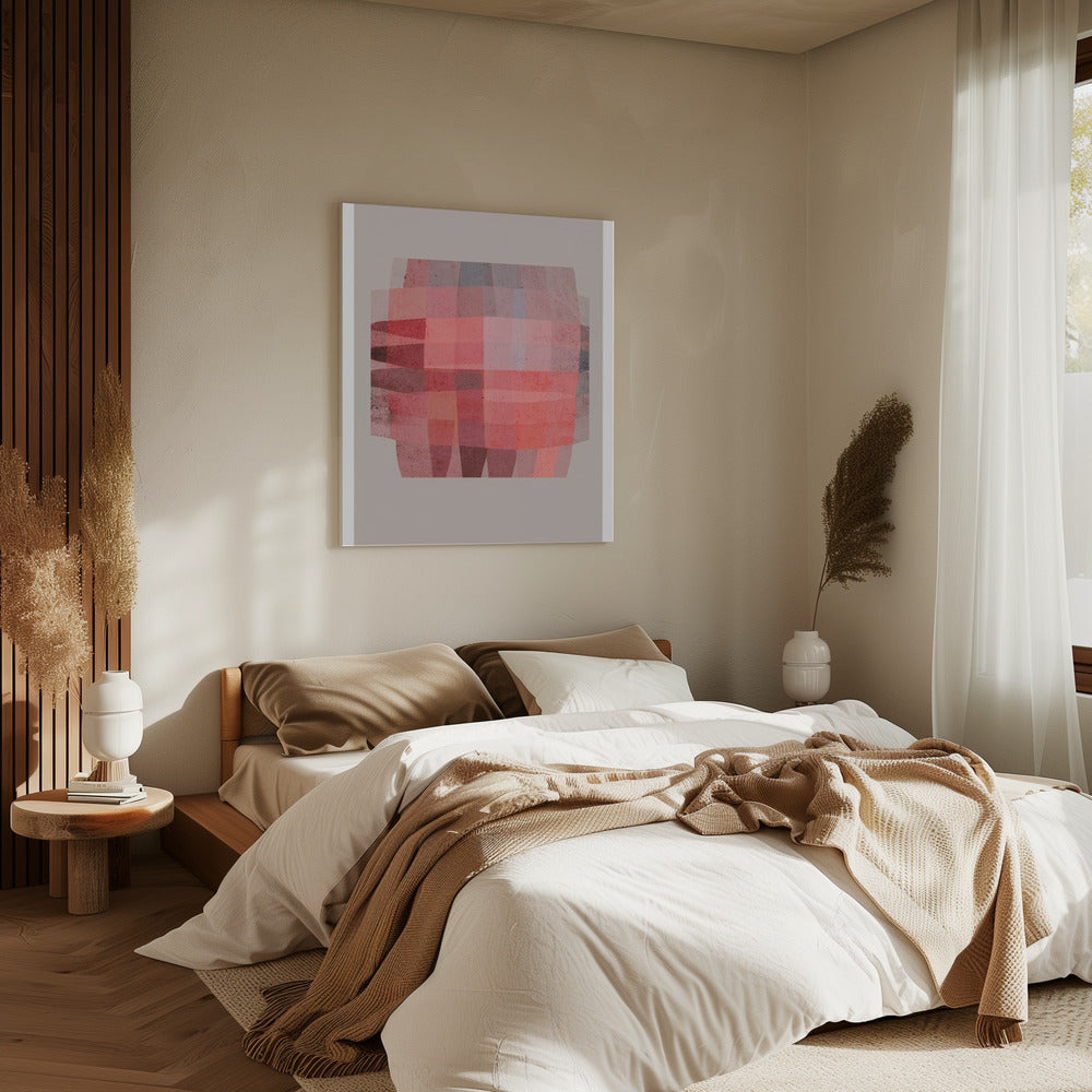 Pink Mosaic Dreams | Canvas