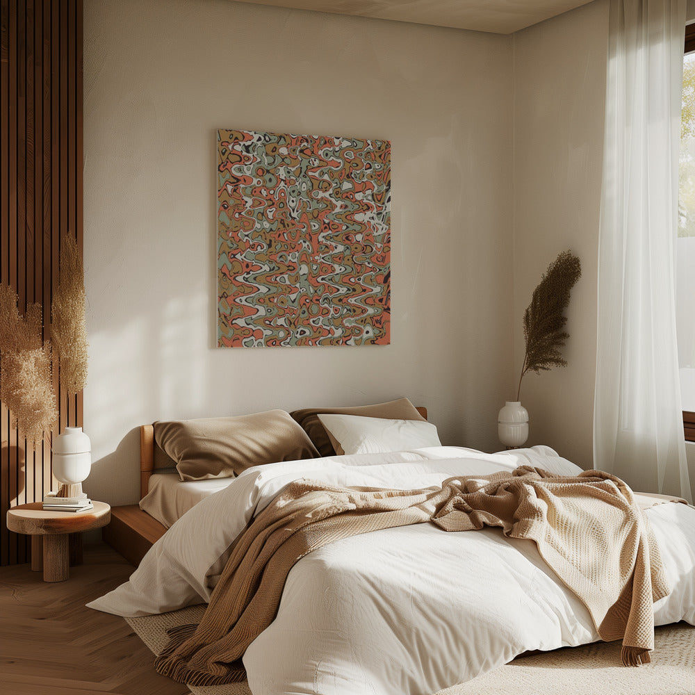 Vibrant Ripples | Canvas