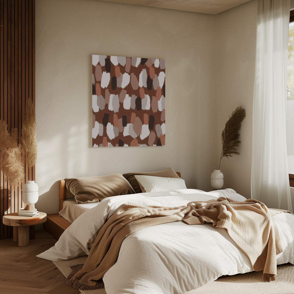 Earthy Brushstrokes | Canvas
