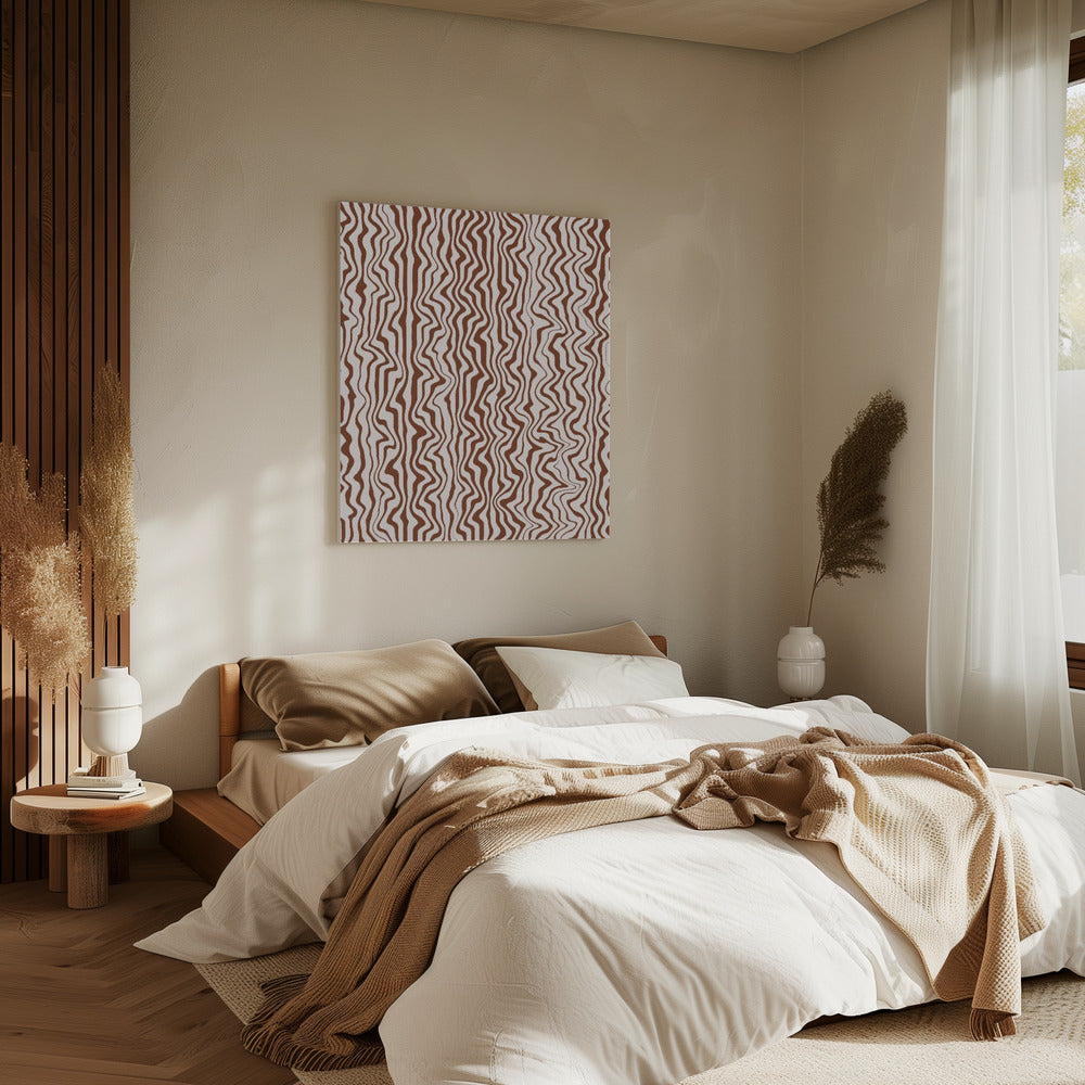 Zebra Waves | Canvas