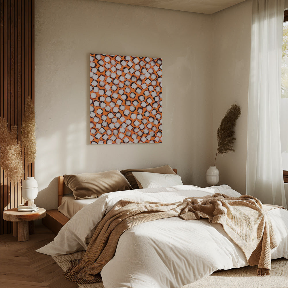 Vibrant Cubes | Canvas