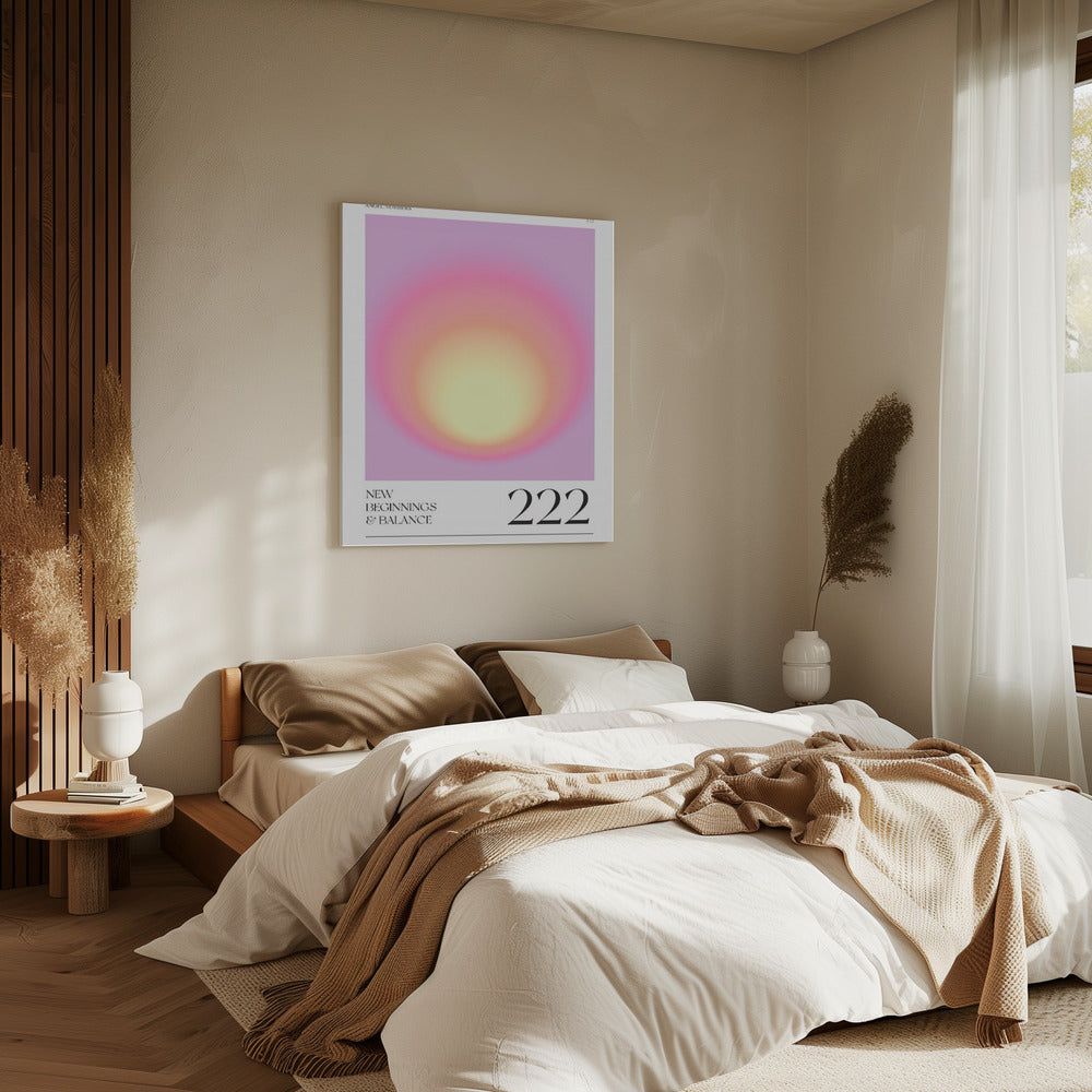 Gradient with Soft Pink and Yellow Hues | Canvas