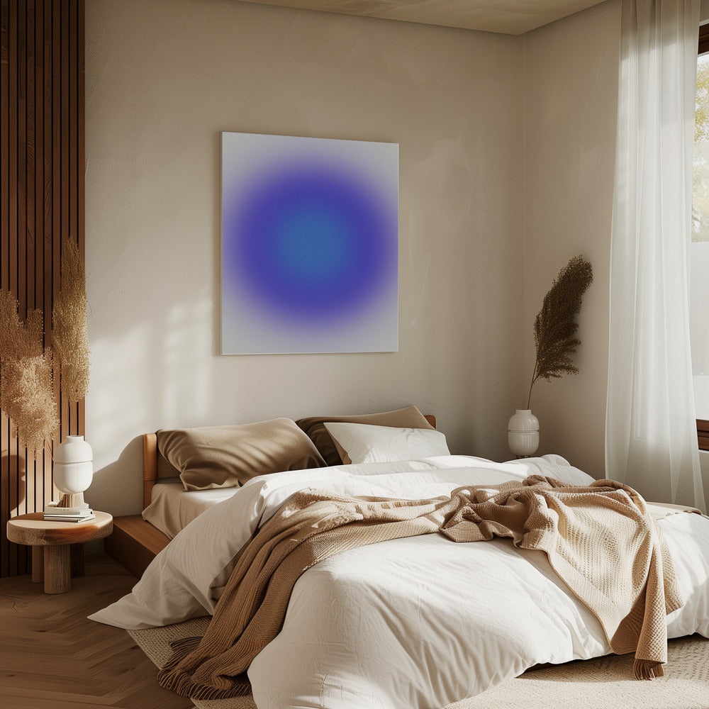 Violet Aura Burst | Canvas
