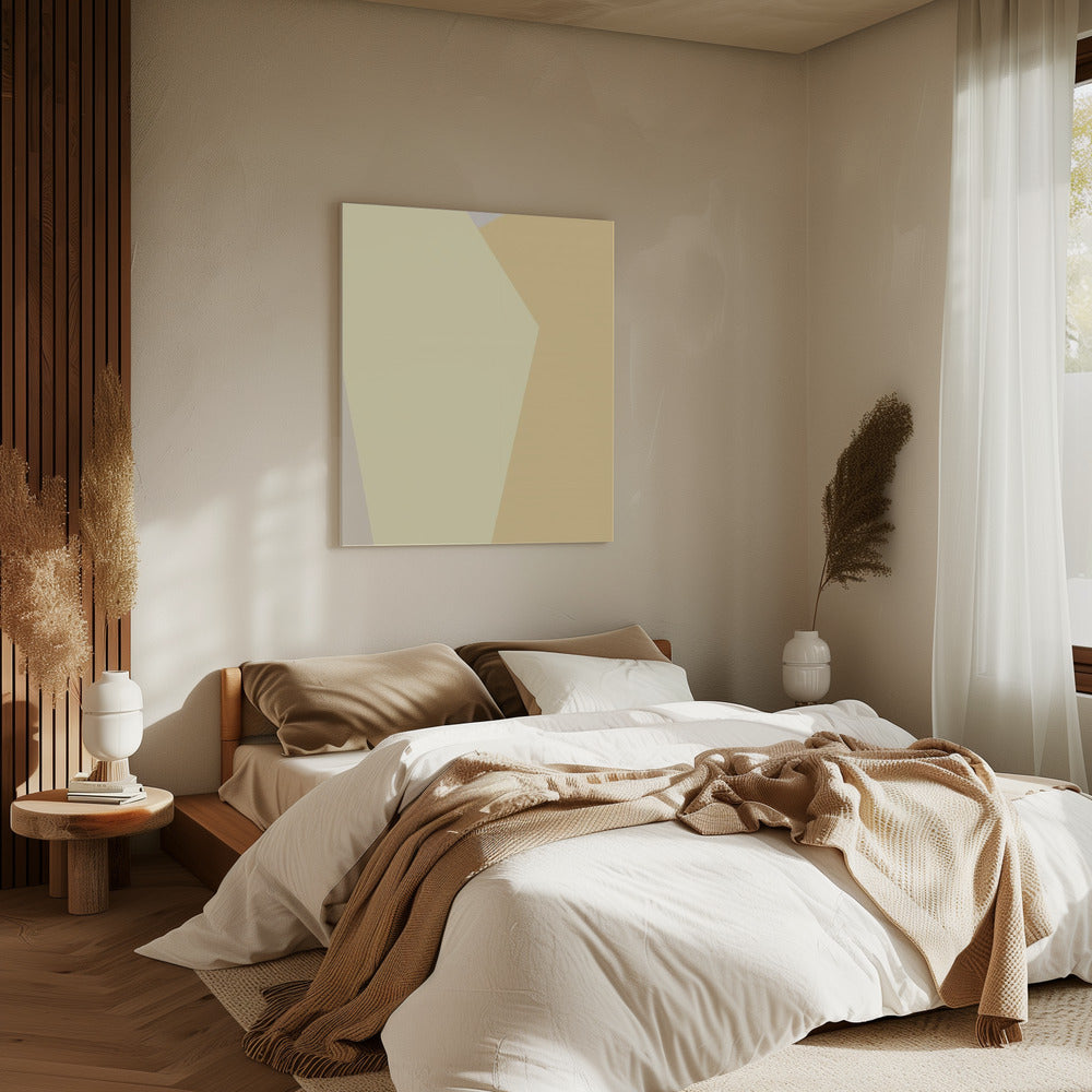 Abstract Yellow | Canvas