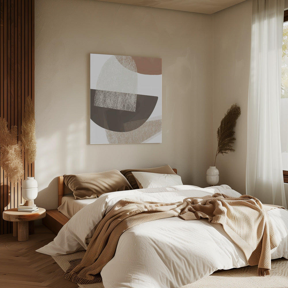 Earth Tone Geometric Art | Canvas
