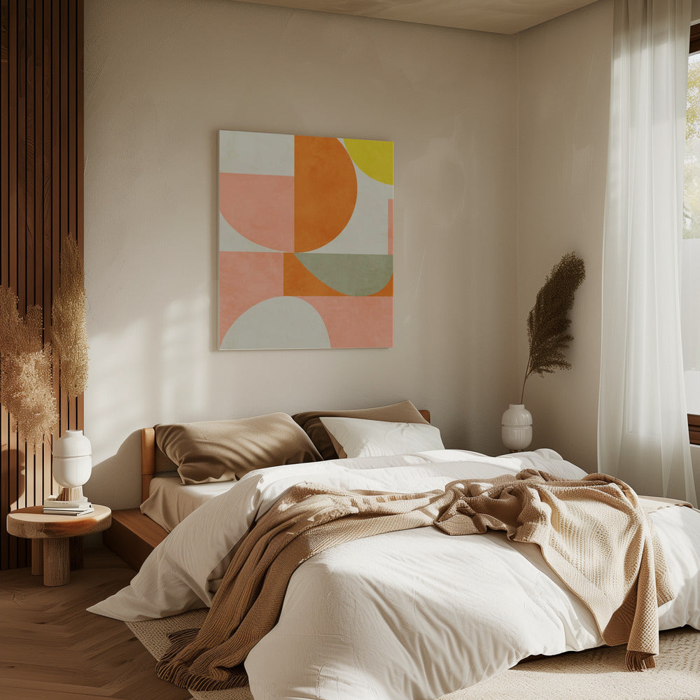 Summer Circles22 3 V | Canvas