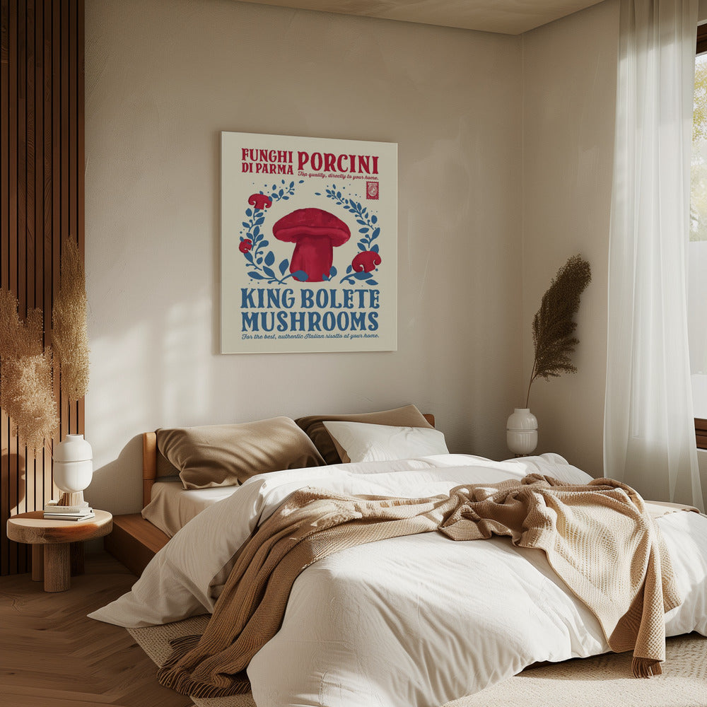 Porcini kitchen print | Canvas