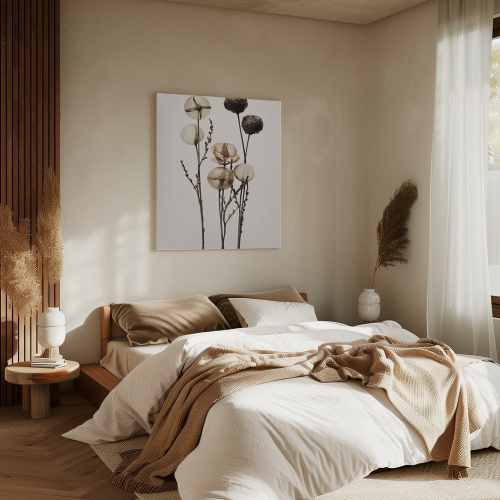 Glass Ball Flowers | Canvas