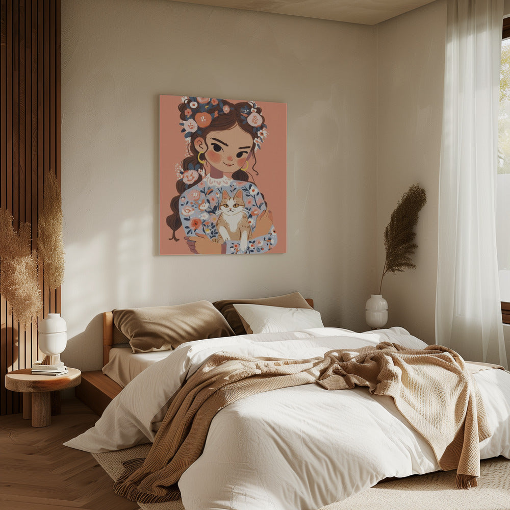 Floral Companion | Canvas