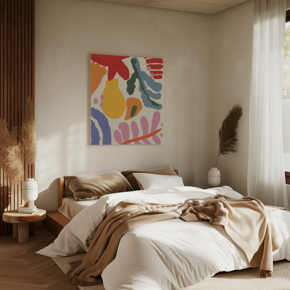 Vibrant Forms | Canvas