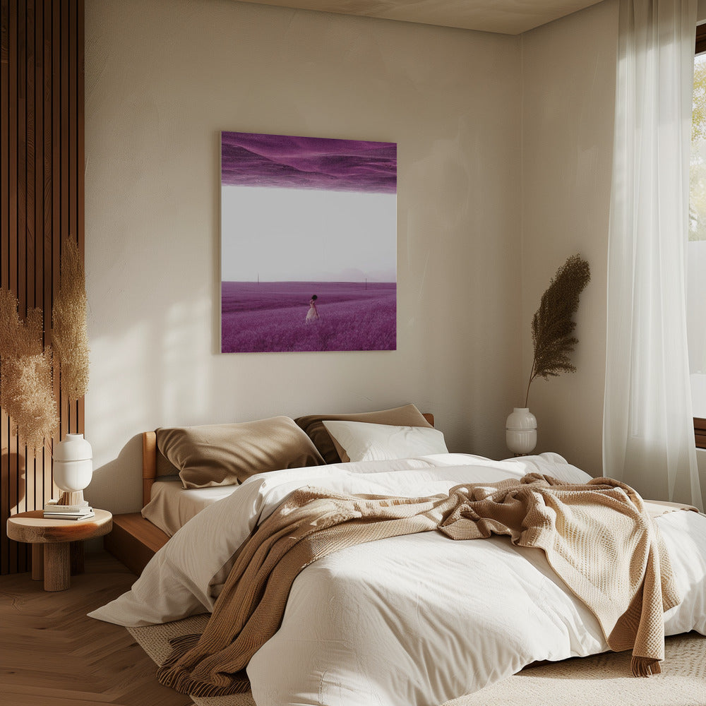 Purple Fields | Canvas