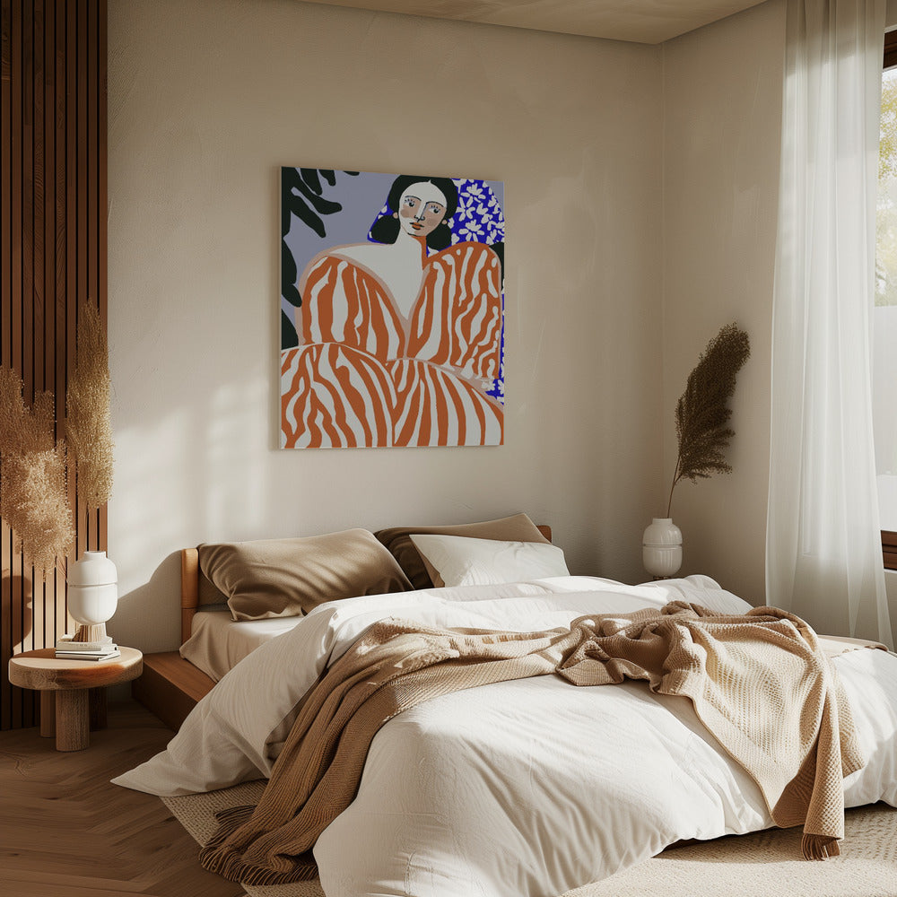 Zebra Elegance | Canvas