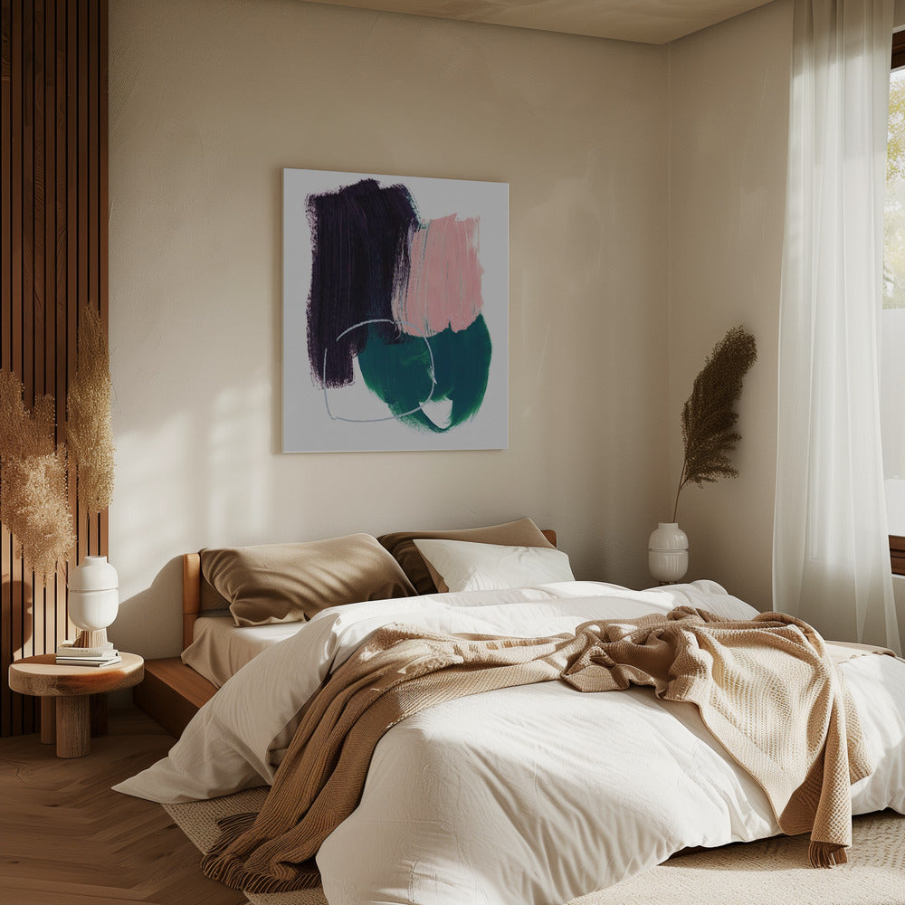 Abstract Brush Strokes 10 | Canvas