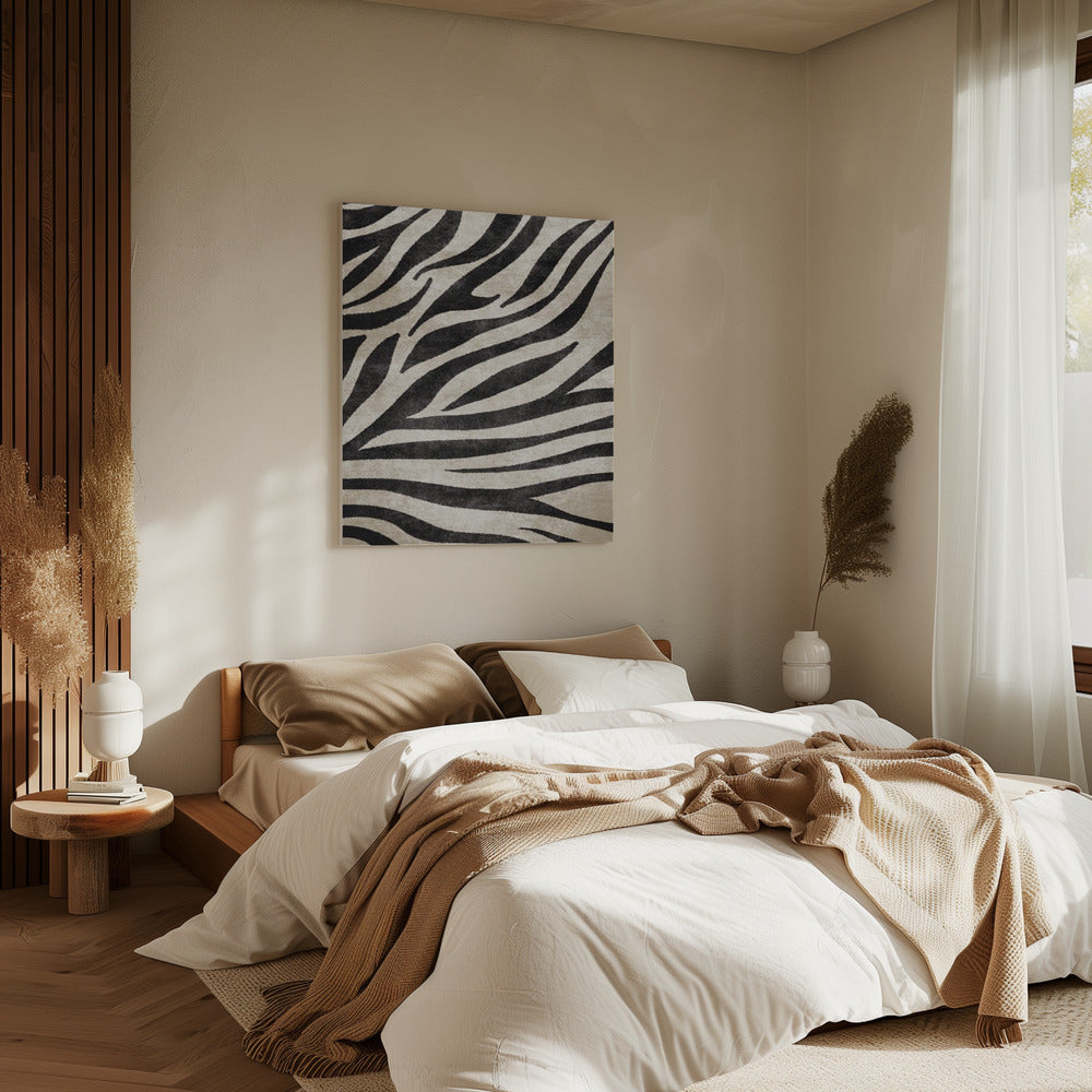 Zebra Stripes Dance | Canvas