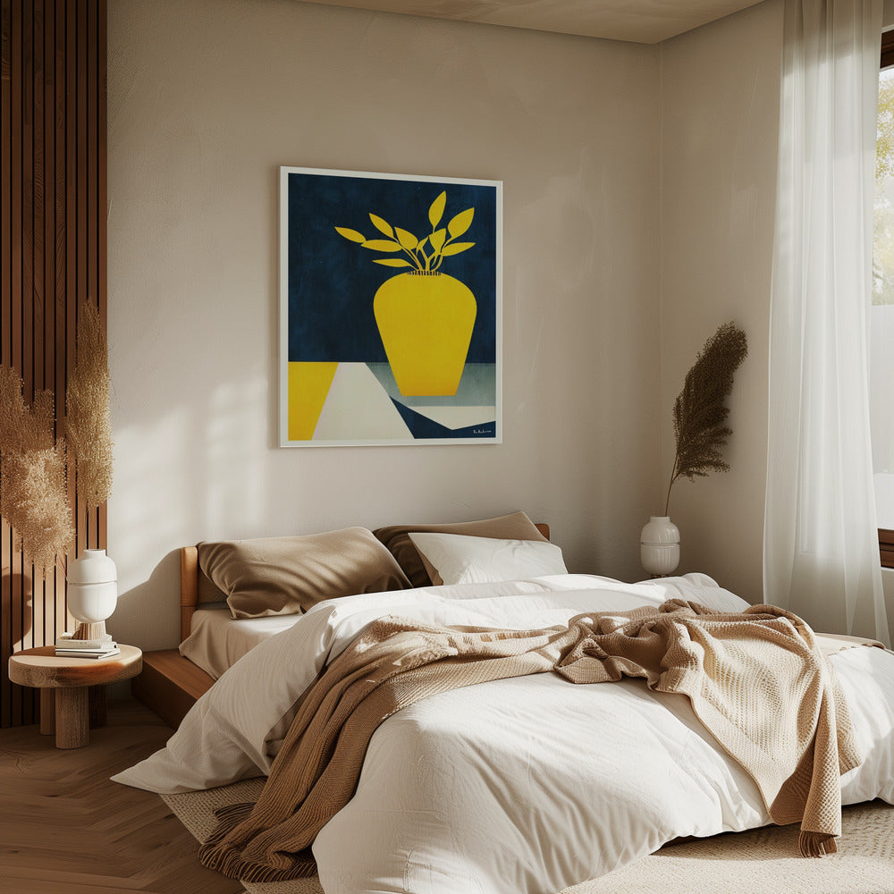 Les Fleurs Jaunes | Canvas