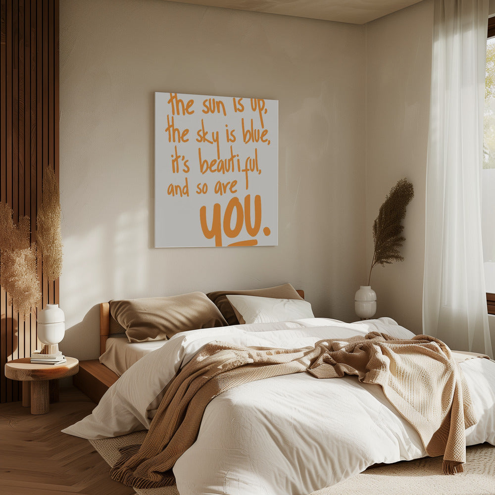 You Are Beautiful (vers.2) | Canvas