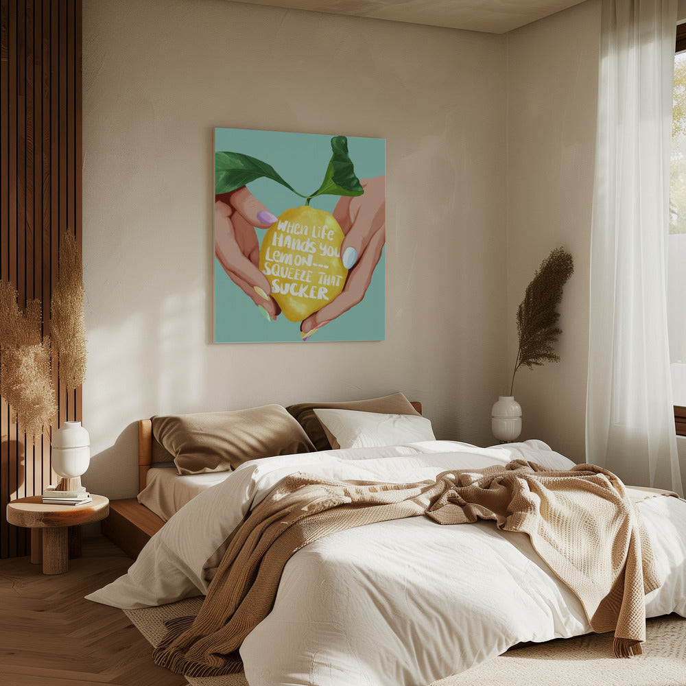 Squeeze That Lemon | Canvas