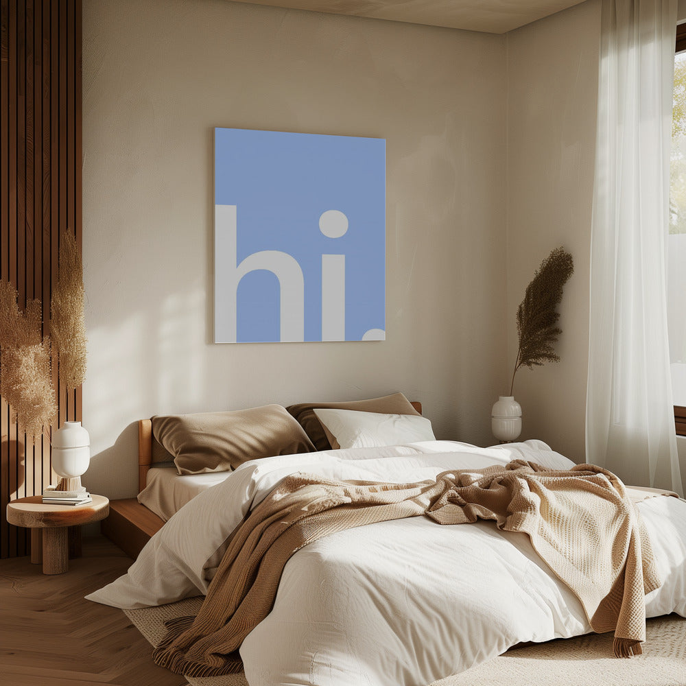 Bold Greeting | Canvas