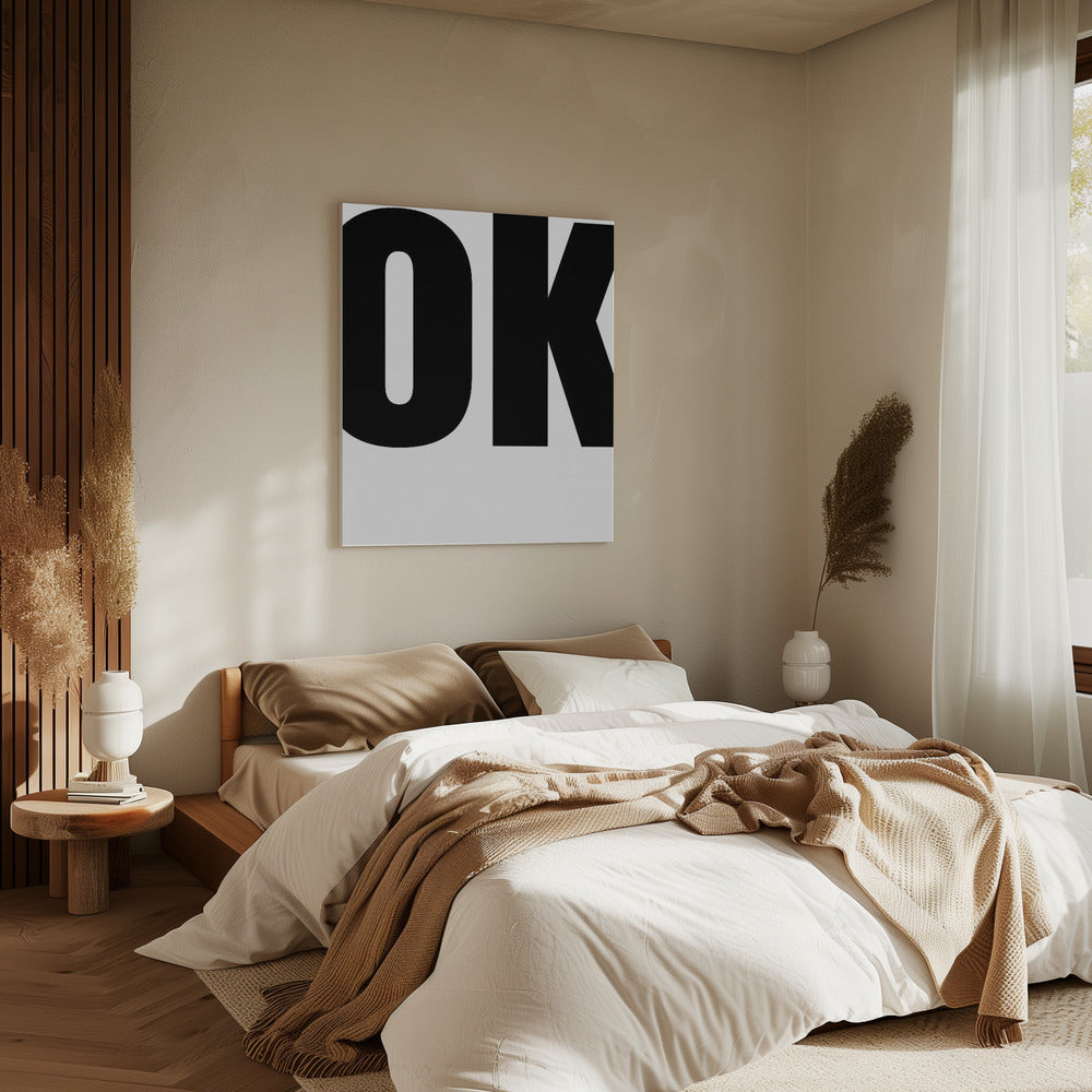 Bold Typography Statement | Canvas