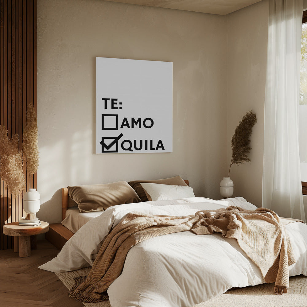 Tequila Love Choice | Canvas