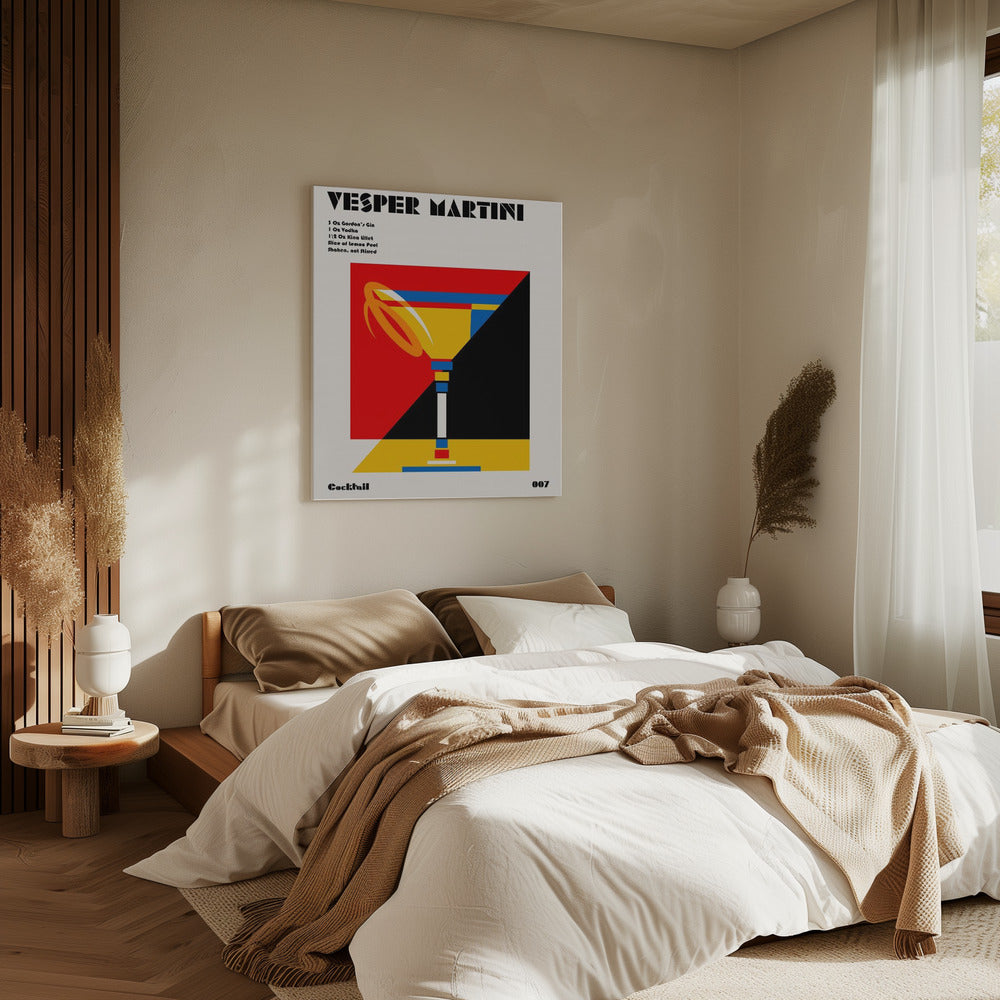 Vesper Martini Bauhaus Cocktail | Canvas
