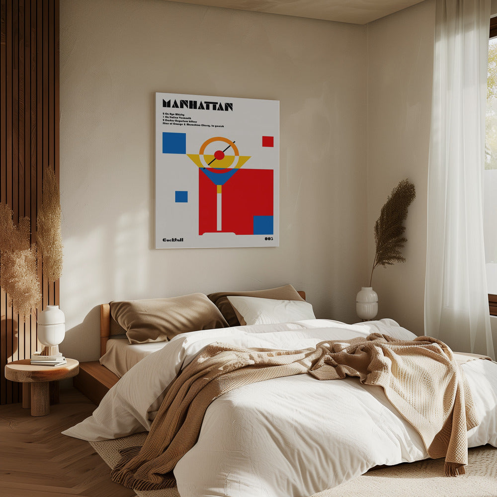 Manhattan Bauhaus Cocktail | Canvas