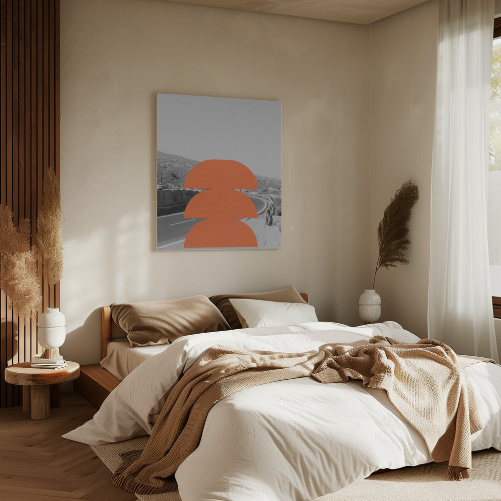 Orange Horizons | Canvas