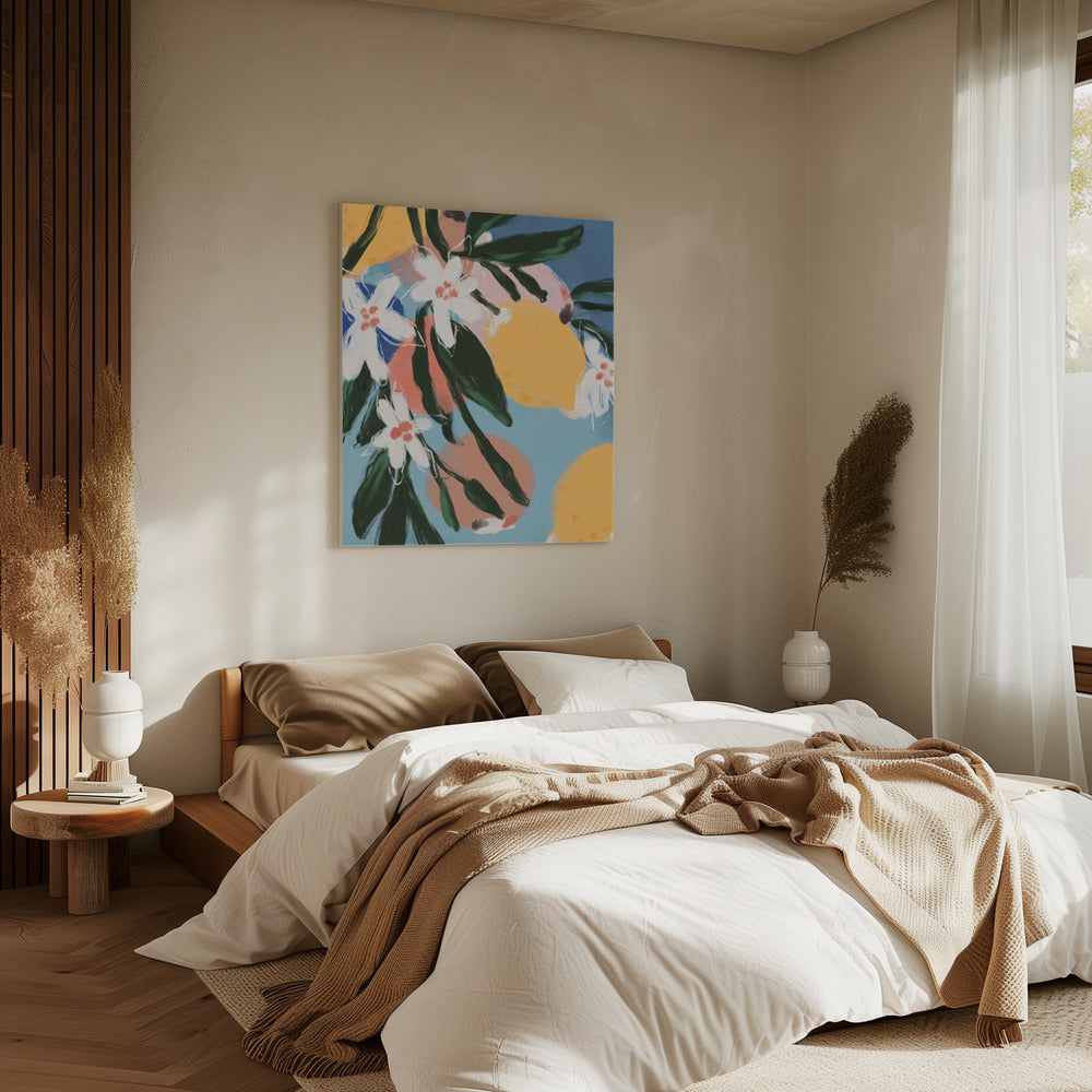 Lemon Blossom Breeze | Canvas