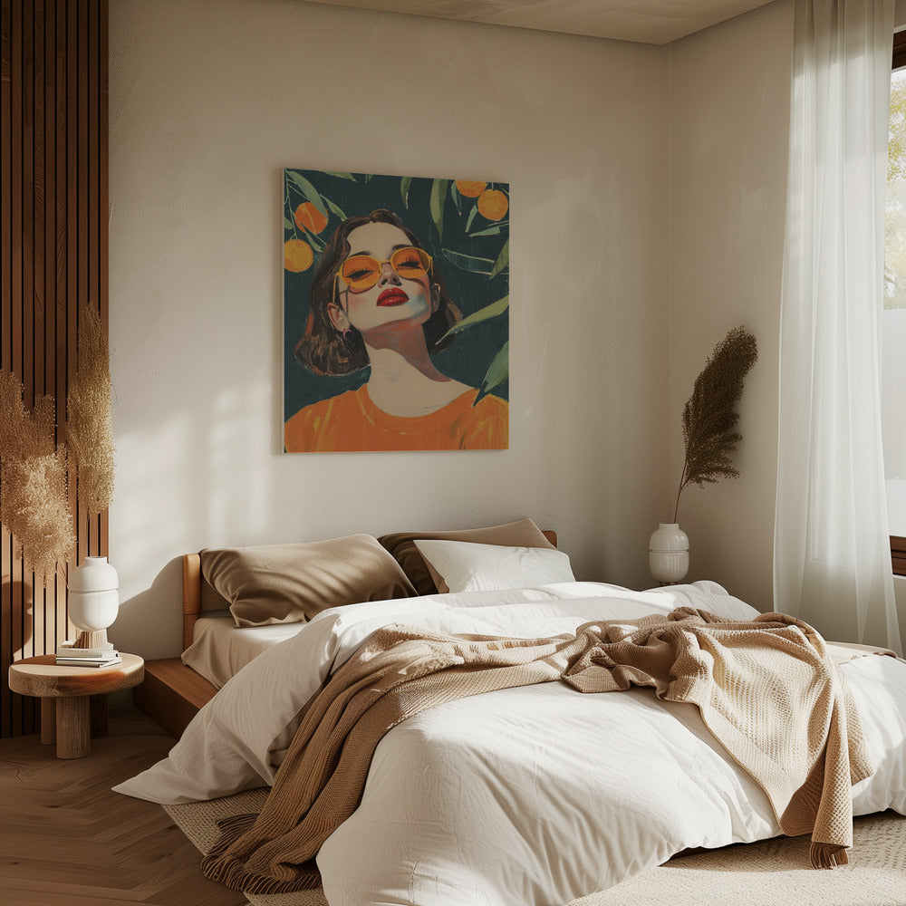 Golden Gaze | Canvas