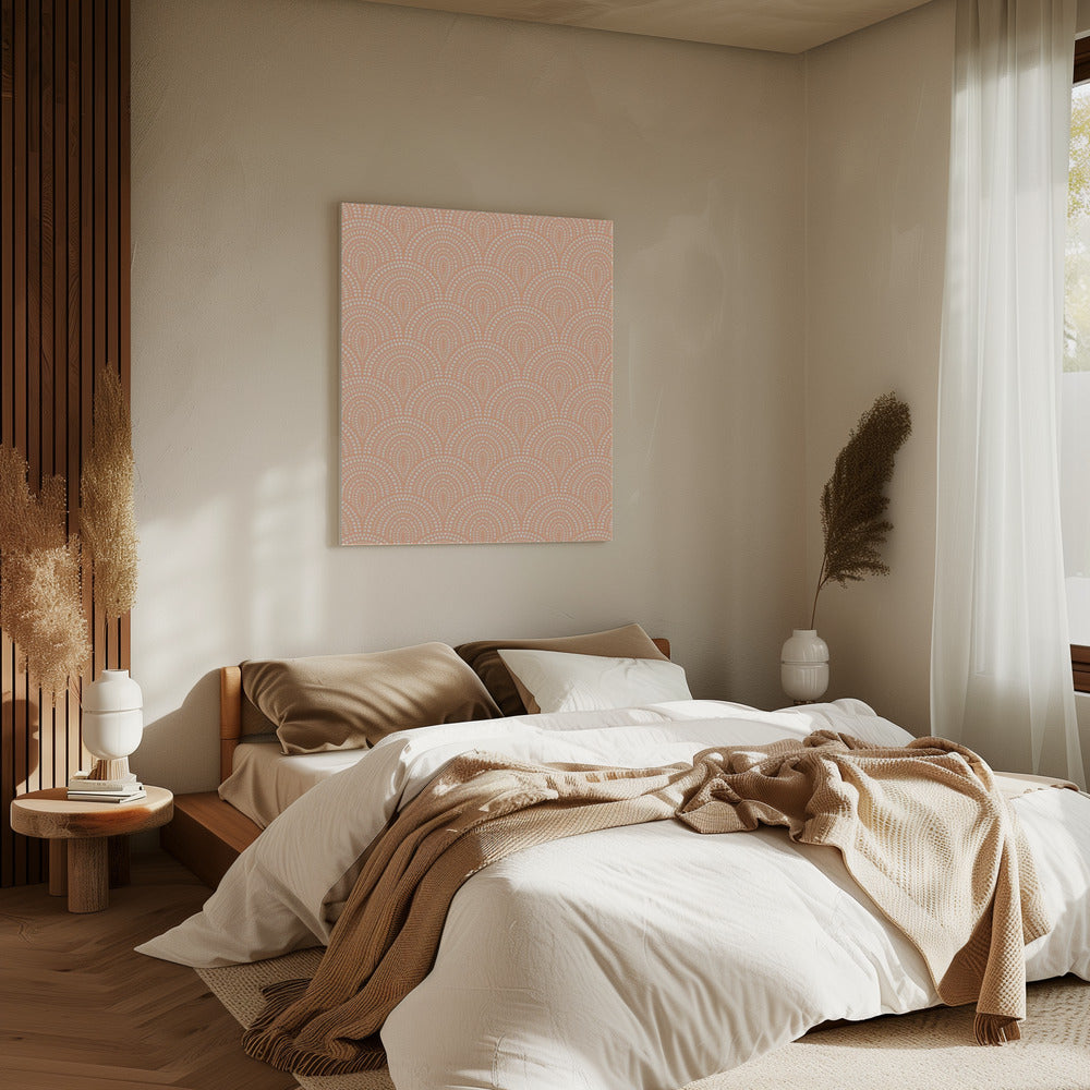 Dotty Peach Fuzz | Canvas
