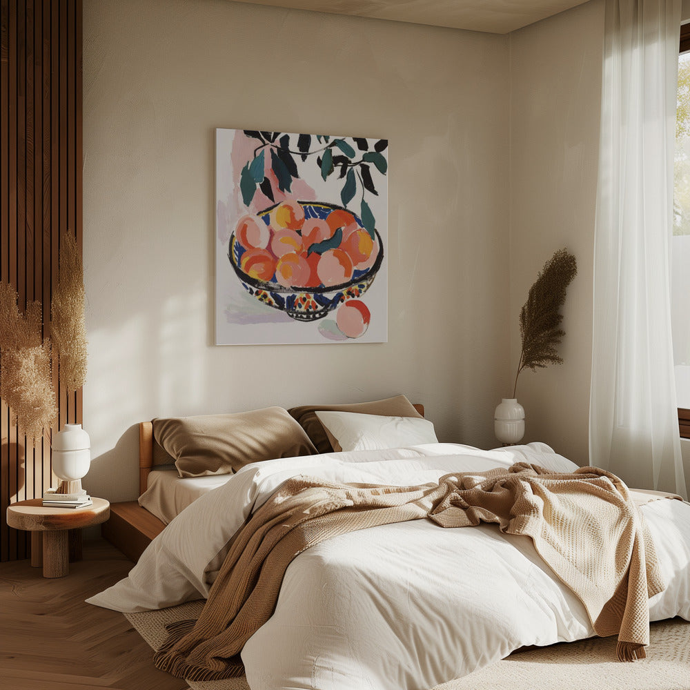 Colorful Fruit Bowl | Canvas