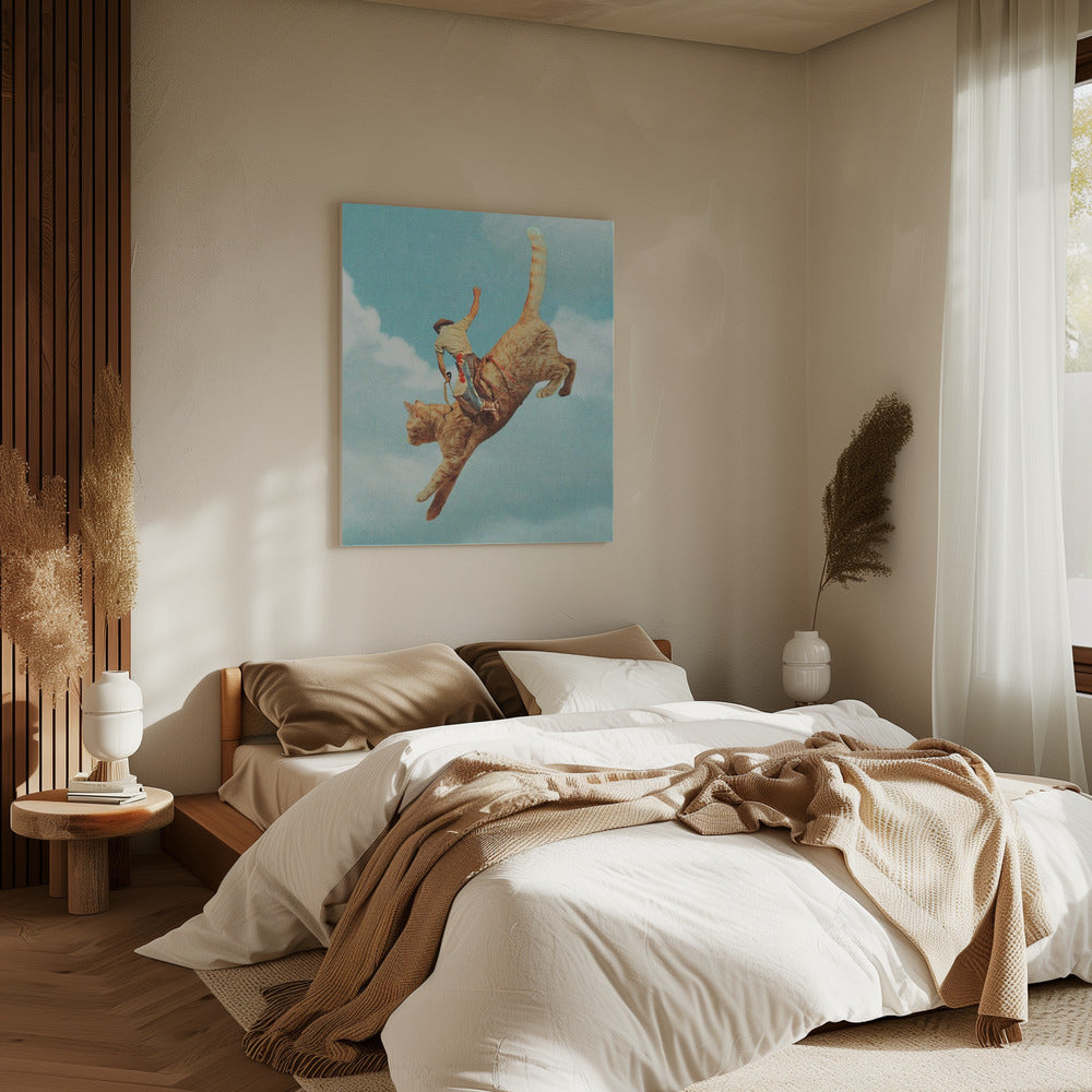 Meehaw Rodio Cat | Canvas
