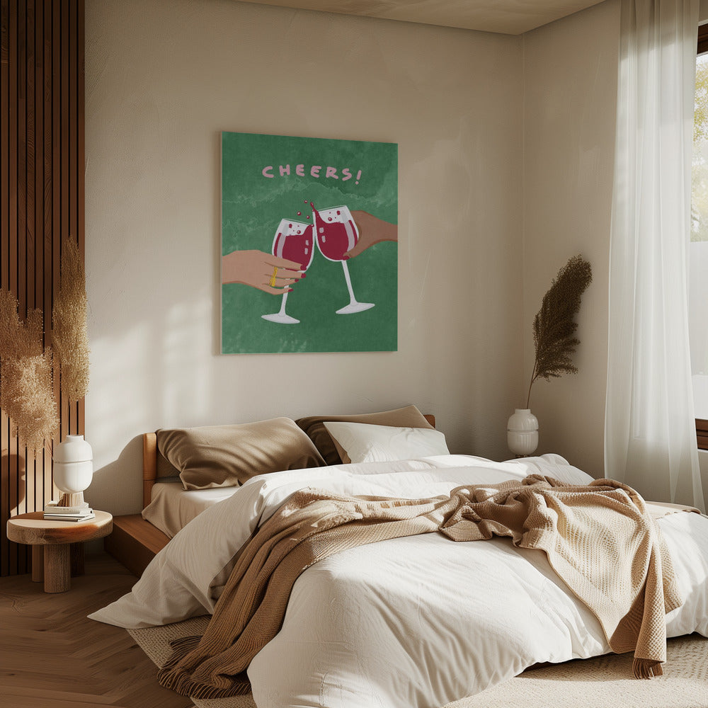 Cheers To Us | Canvas