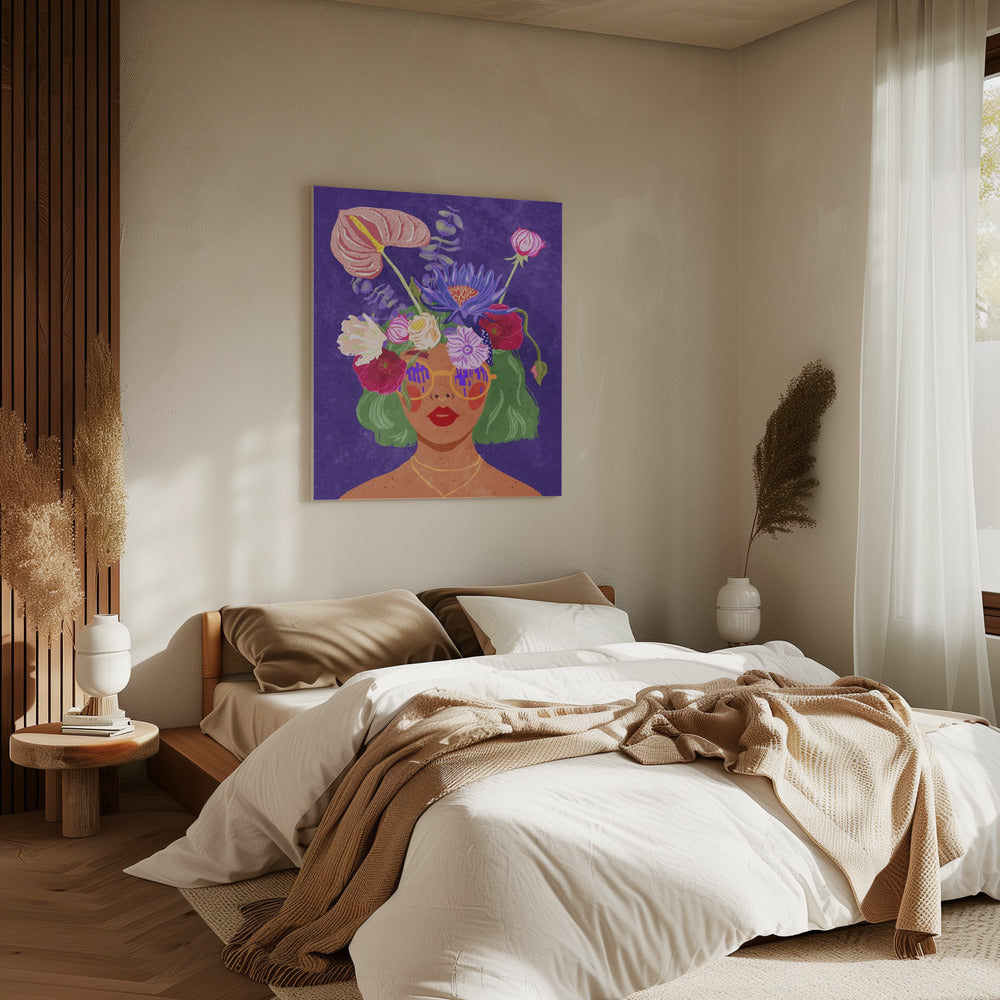 Flower head | Canvas