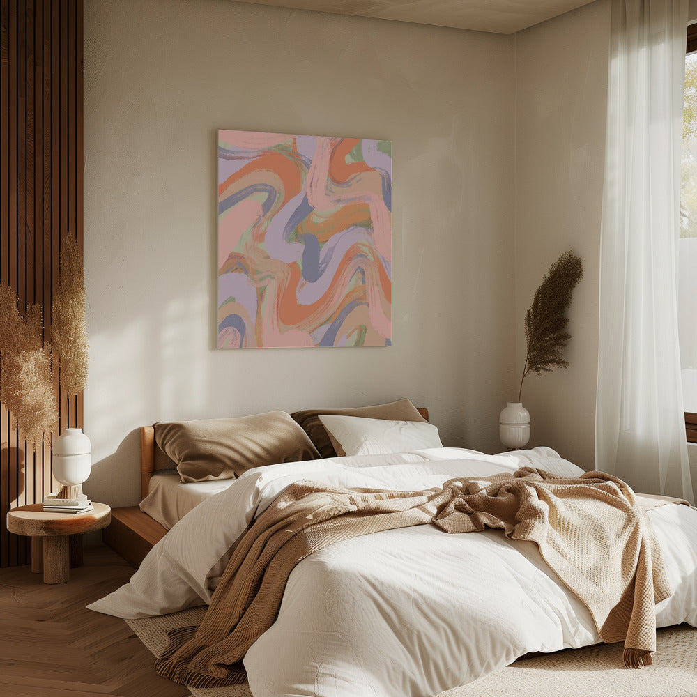 Swirling Hues | Canvas